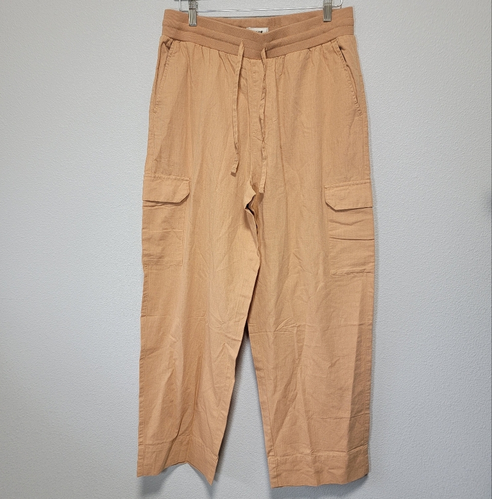 Pact Tan Wide Leg Pants